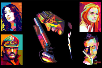 make  amazing wpap popart   in 24 hours