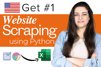 do website scraping, data extraction, mining, collection, python web scraping