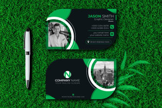 do professional die cut business card design in 24 hours