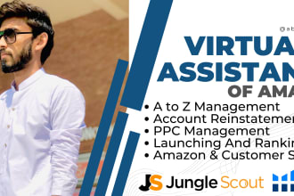 be your amazon seller central expert virtual assistant and store manager
