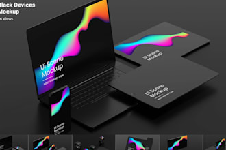 design UI UX designs for websites or app
