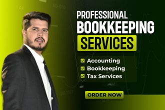 setup, clean up and bookkeeping in quickbooks online, xero, wave and zoho books