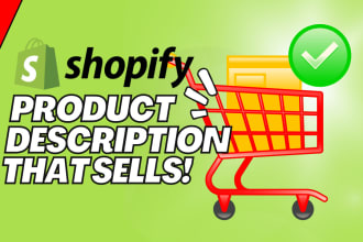 write the perfect shopify product description that converts
