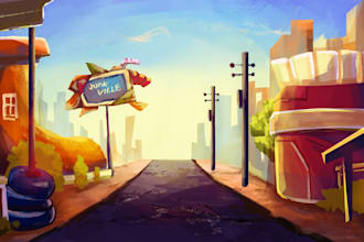 draw background for your animation or game