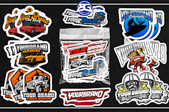 logo design excellent automotive, racing, offroad, sports