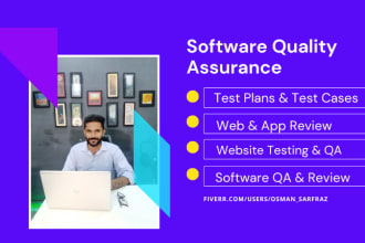 do software documentation, test plan, test scenarios and test cases