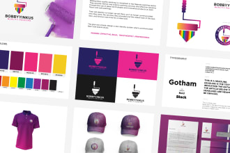 design a professional brand style guide for your brand