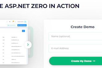 develop asp dot net boilerplate,dot net zero web application