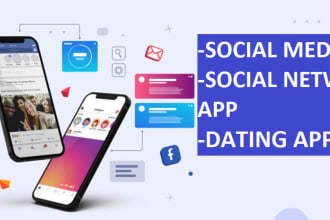 build social networking app, odoo app, social media, dating app