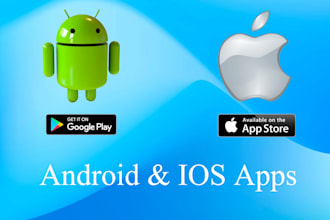 create and teach android and IOS apps and app bugs fixing