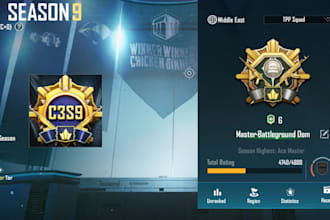 play pubg with you for rank push and guide