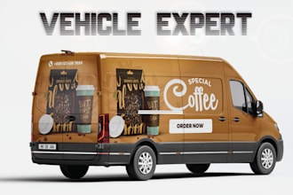 do car, van wrap design, vehicle wrap and vehicle sticker