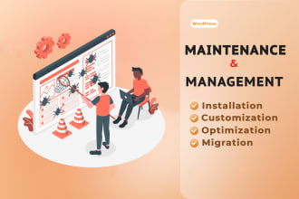 do website maintenance as a wordpress virtual assistant