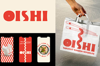 design a unique logo and brand identity for your cafe or restaurant
