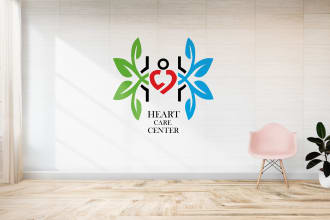 create medical and health care logo