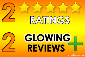write and post 2 GLOWING Testimonials Feedbacks Reviews to Anything in 48 hrs