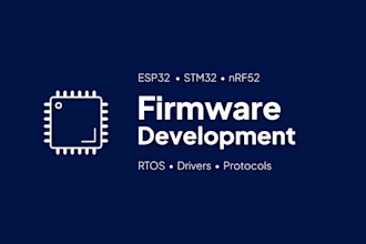 develop embedded iot firmware esp32 stm32 nrf52 raspberry pi ble mqtt lora rtos
