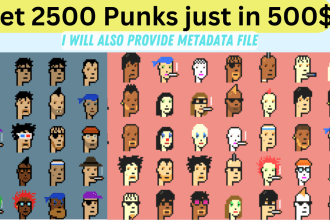 create unlimited crypto punks for collection
