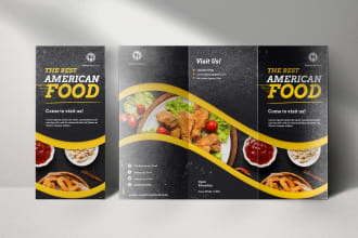 do newsletter, corporate flyer and bifold or trifold brochure