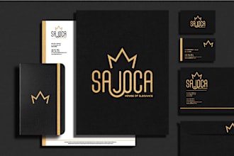do professional luxury business logo design