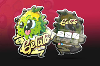 design custom shaped die cut weed pouch, cannabis mylar bags