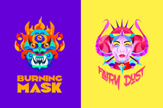 create a creative mascot logo design