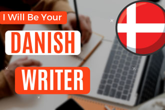 be your professional danish writer