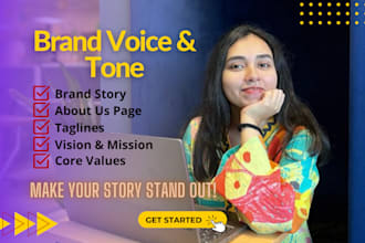 be your brand vision, mission, and about us page writer
