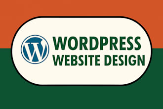 design or fix errors on wordpress website