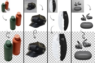 do photo cut and background removal deep etch product images