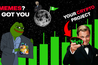 make any kind of memes for your crypto project