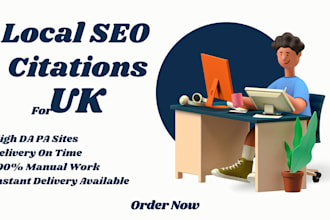 do UK local SEO citations and directory submissions for 3 pack map ranking