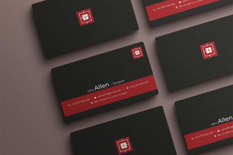 do professional and unique business card design for a memorable impression