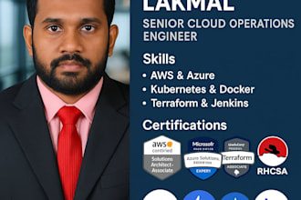expertly configure and manage AWS, kubernetes, and devops automation