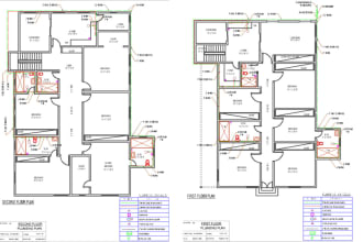 create anything in autocad,2d floorplans,elevations,sections