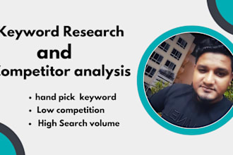 do advanced SEO keyword research and competitor analysis