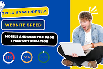 speed up wordpress website speed, mobile and desktop page speed optimization