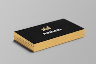 do business card letterhead and branding stationery design