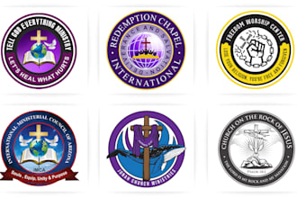 design a modern, professional church, ministry logo, or bishop seal