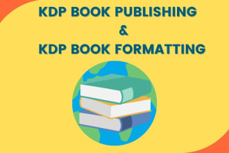 do amazon kdp book formatting and kdp book publishing, amazon kindle KDP