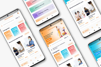 provide multi service app, handyman app, gojek, home service