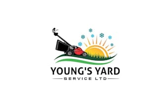 do an engaging widely logo for youngs yard service ltd