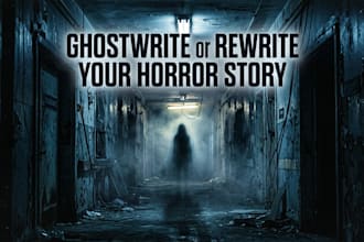ghostwrite or rewrite creepy horror story horror novel