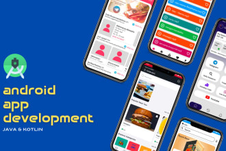create android app for you I am android developer