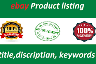 do ebay dropshipping top listings with seo
