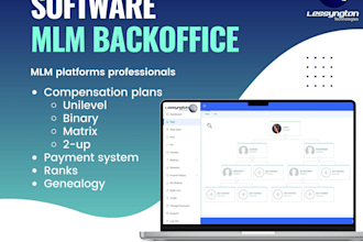 create a custom MLM multilevel backoffice for your company