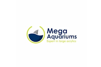 design beautiful mega aquariums logo