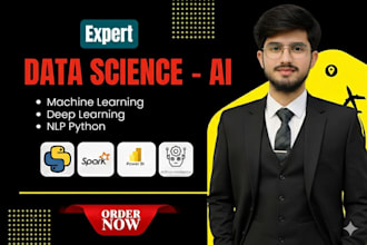 develop data science machine learning and natural language processing projects