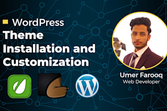 install, setup and customize wordpress themeforest theme
