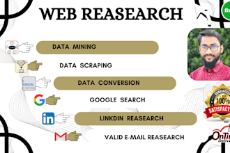 do web research and google search
